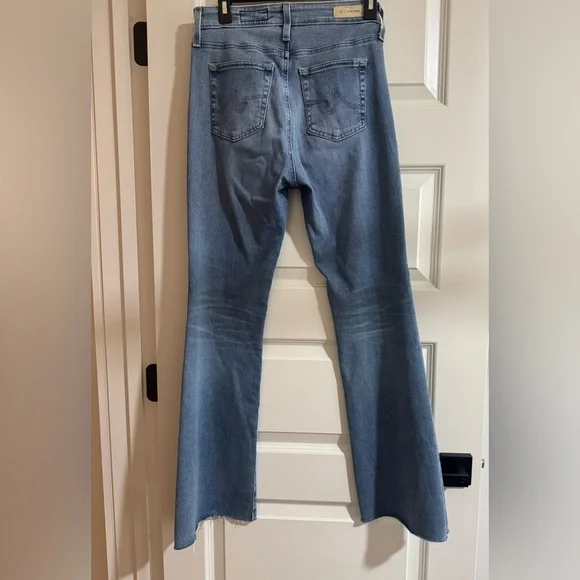 AG-ED Farrah high rise Stylish Denim Flare Jeans - Picture 2 of 5